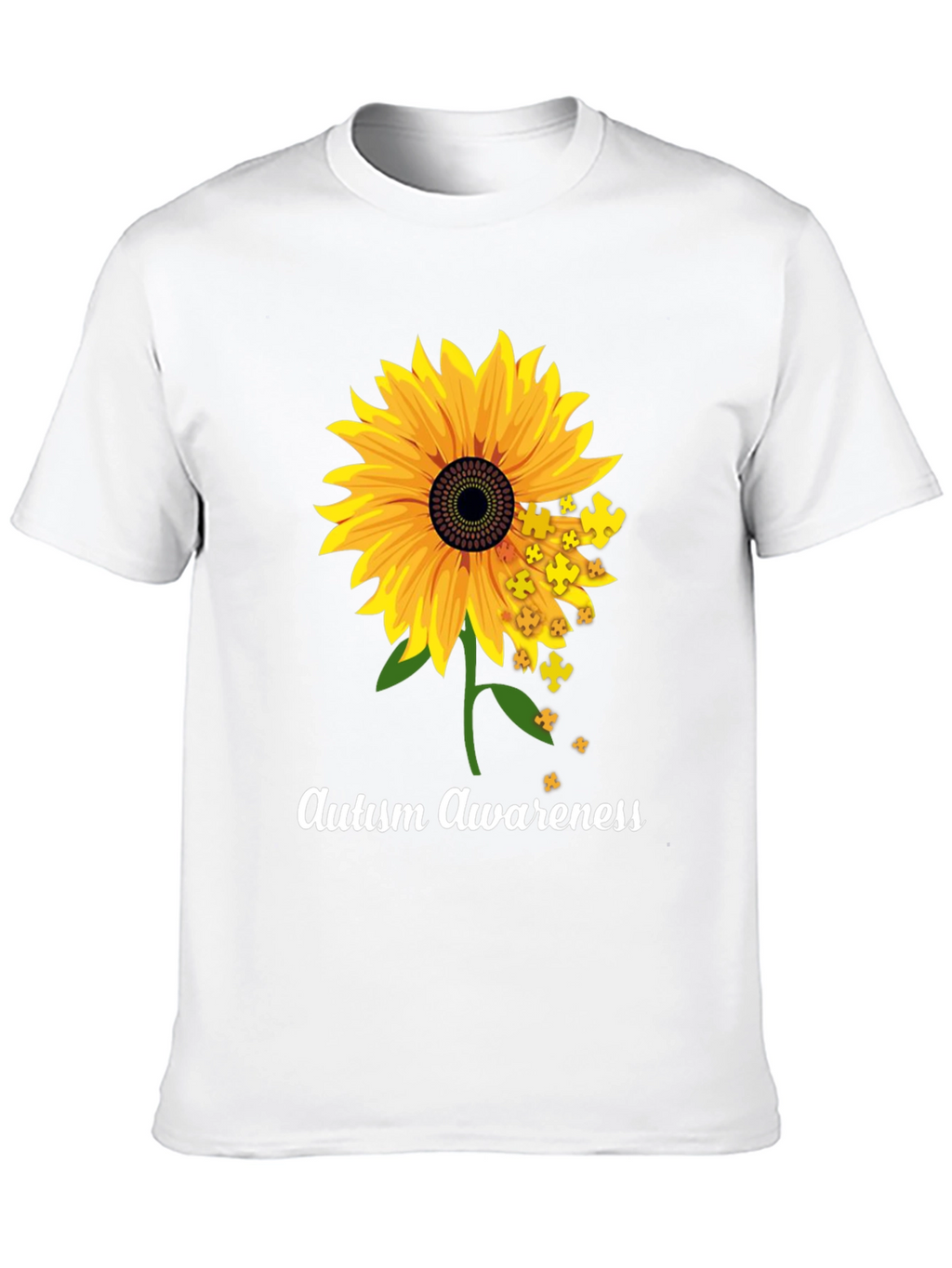 Autism Awareness Sunflower T-Shirt