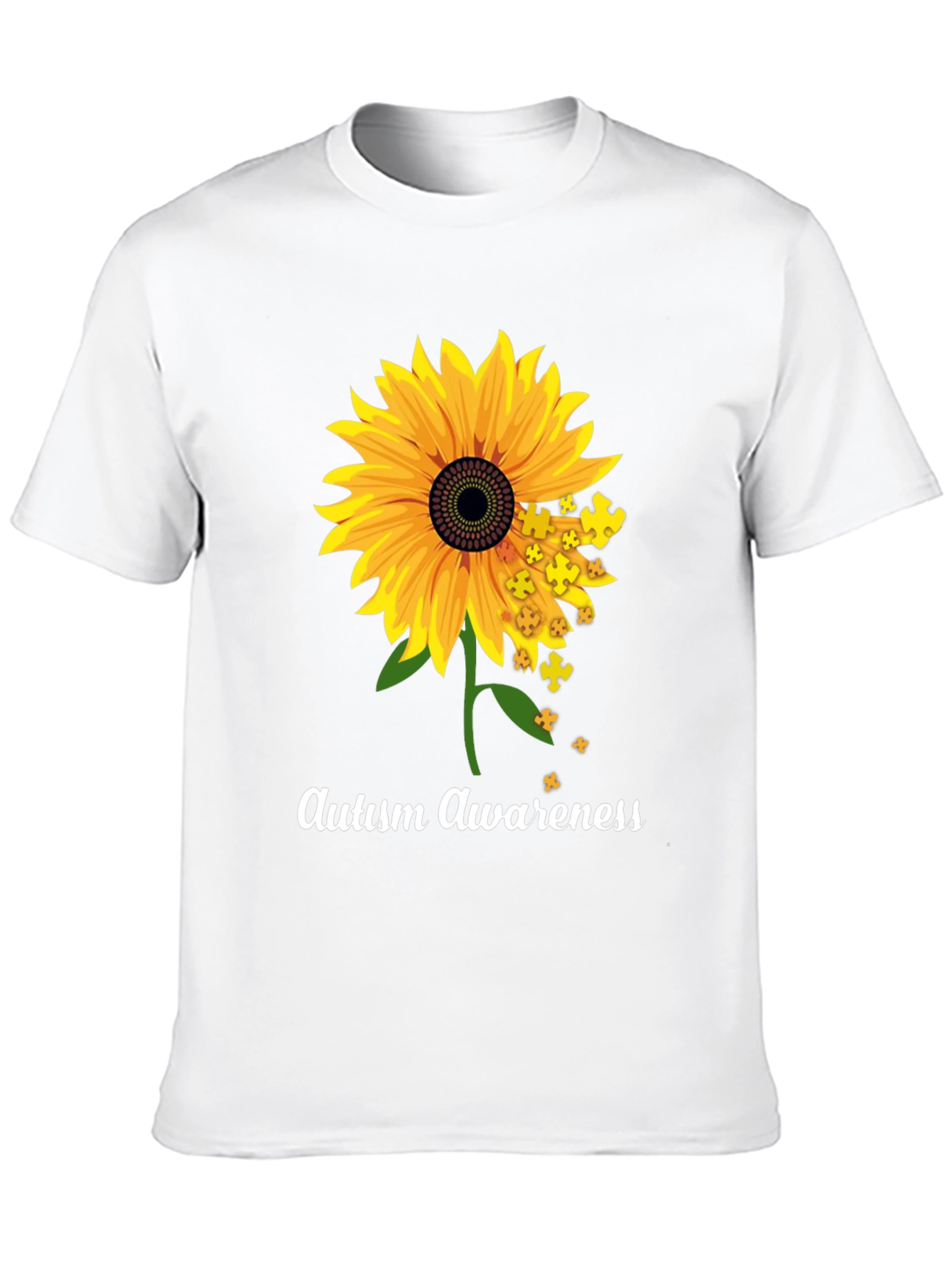 Autism Awareness Sunflower T-Shirt