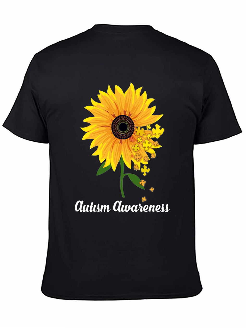 Autism Awareness Sunflower T-Shirt
