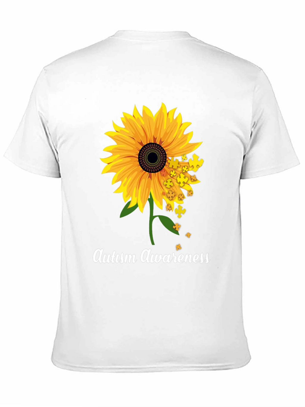 Autism Awareness Sunflower T-Shirt