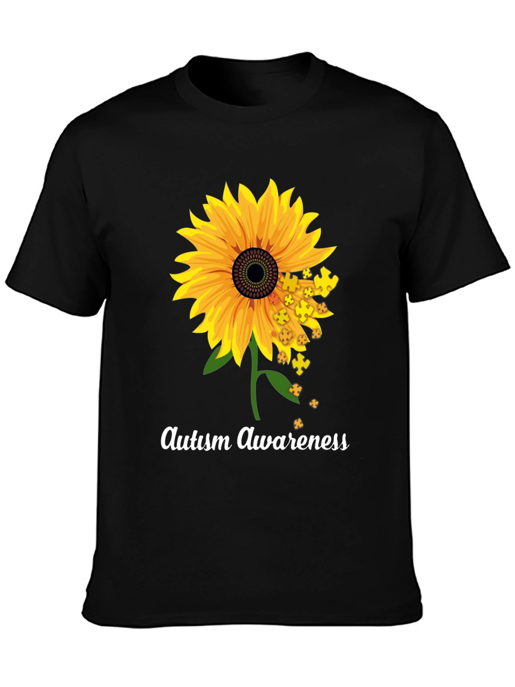 Autism Awareness Sunflower T-Shirt