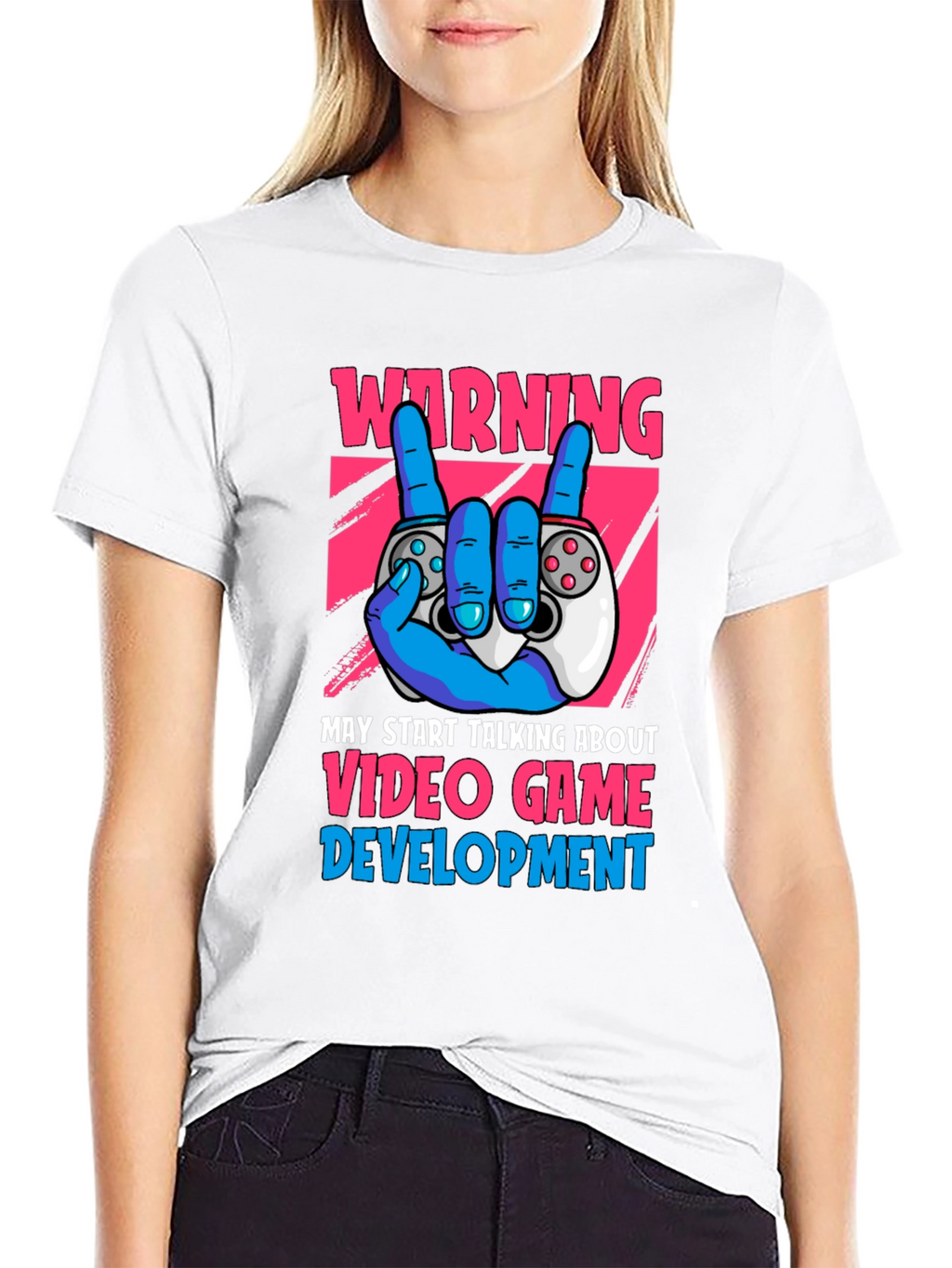 Warning Video Game Development T-Shirt
