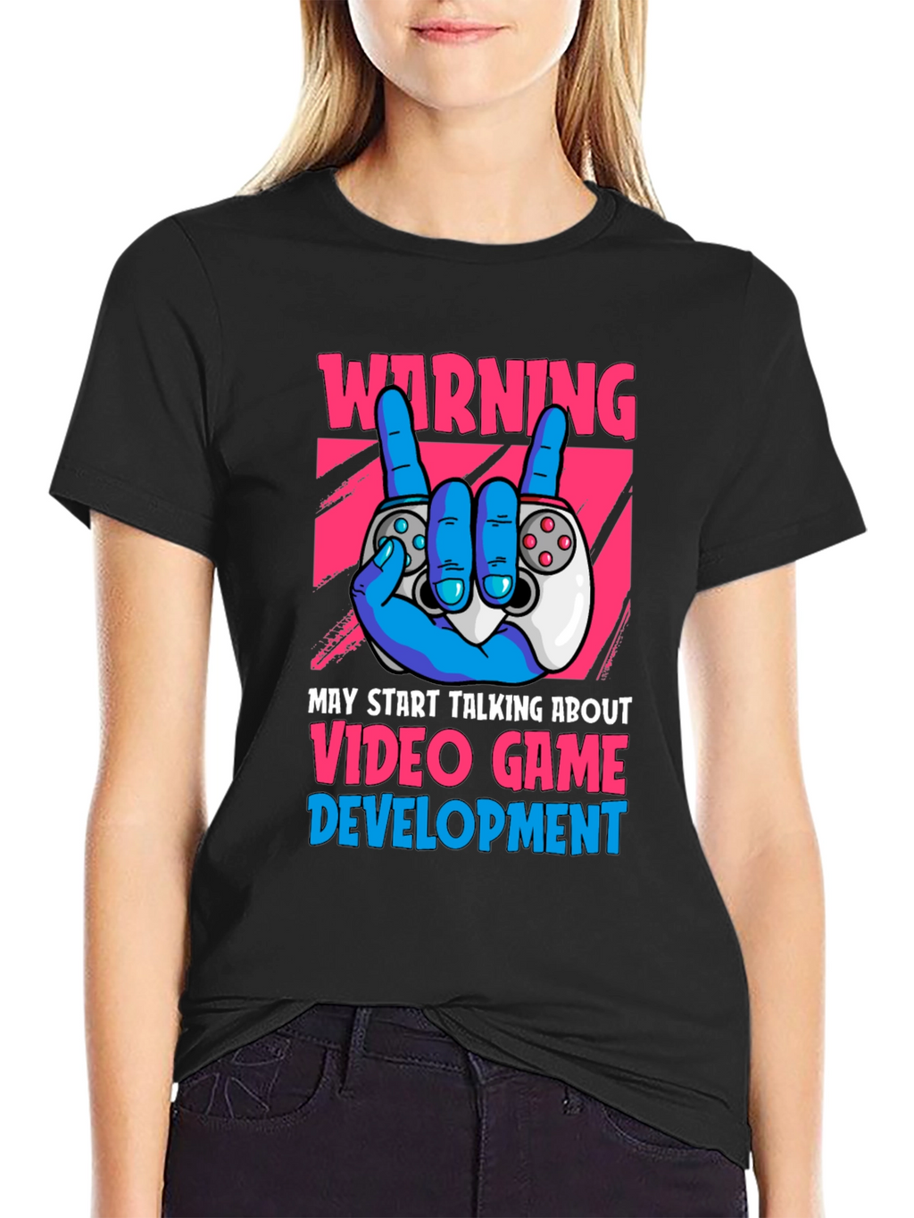 Warning Video Game Development T-Shirt