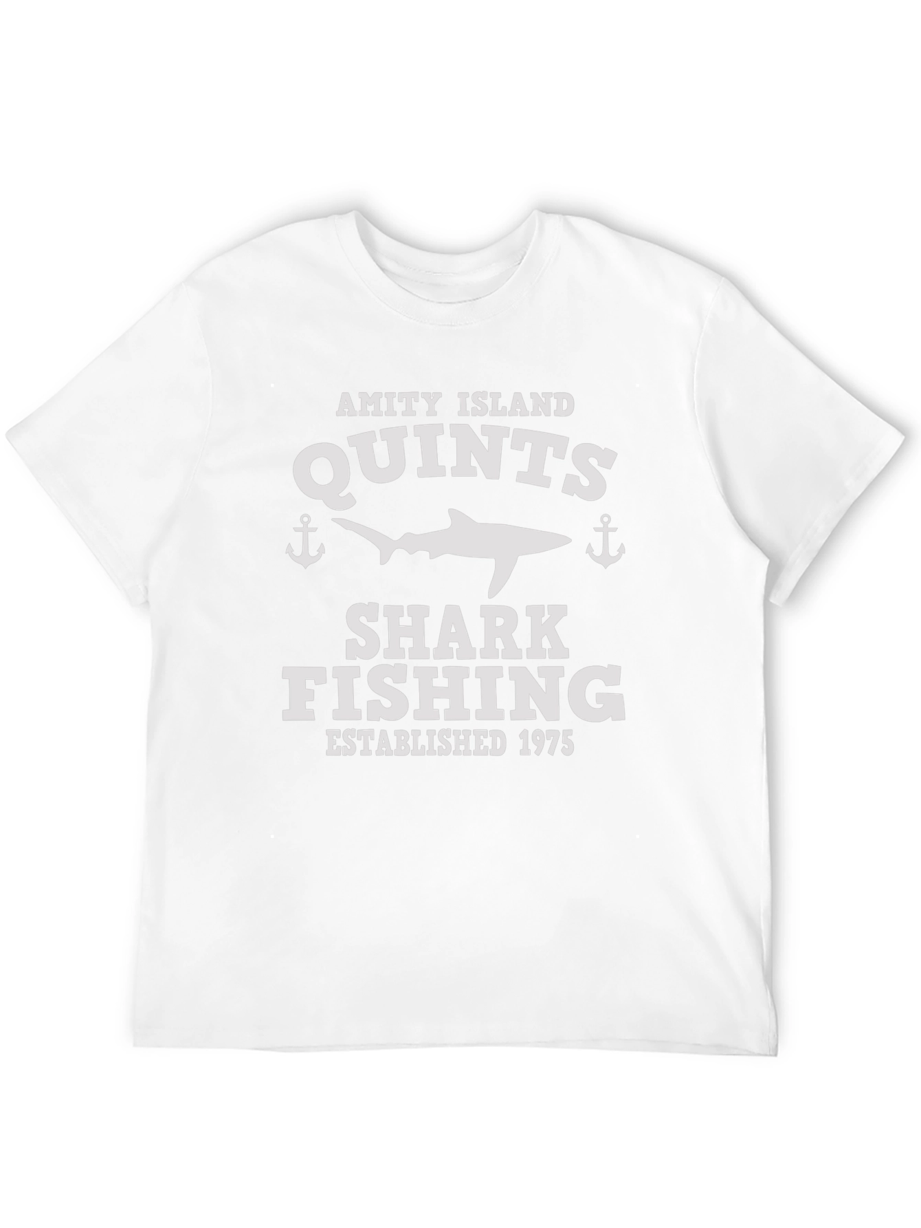 Quints Shark Fishing Black T-Shirt