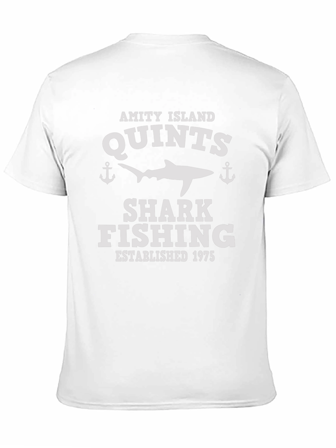 Quints Shark Fishing Black T-Shirt