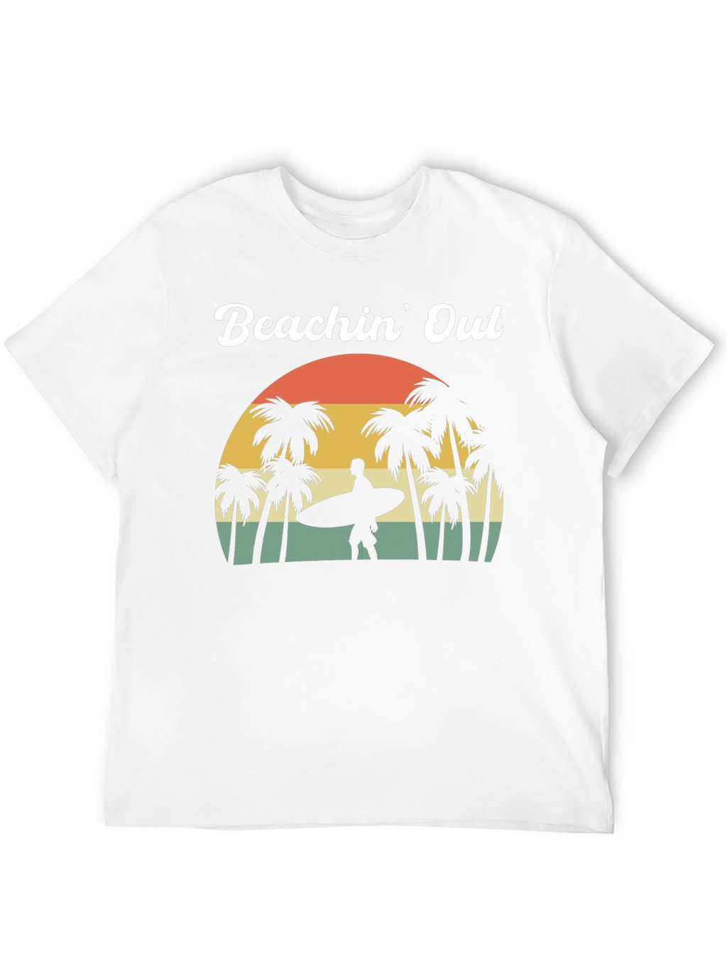 Beachin Out Graphic Tee - Retro Summer Vibes