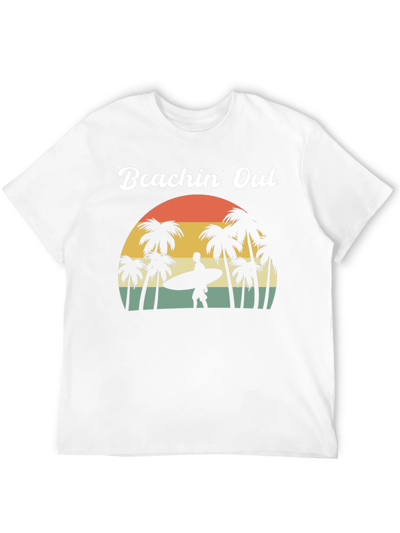 Beachin Out Graphic Tee - Retro Summer Vibes