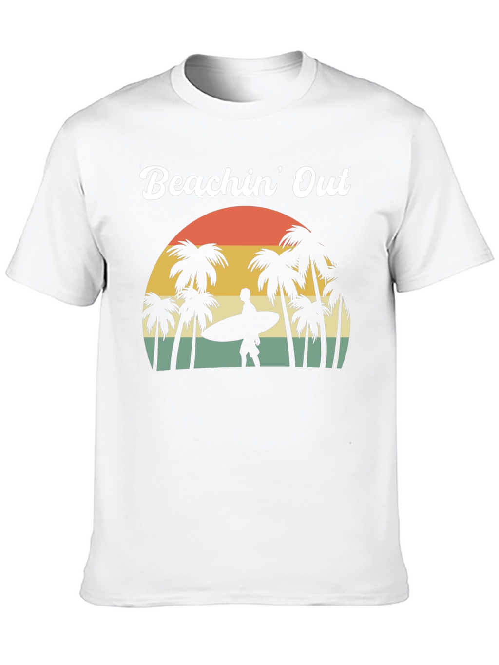 Beachin Out Graphic Tee - Retro Summer Vibes