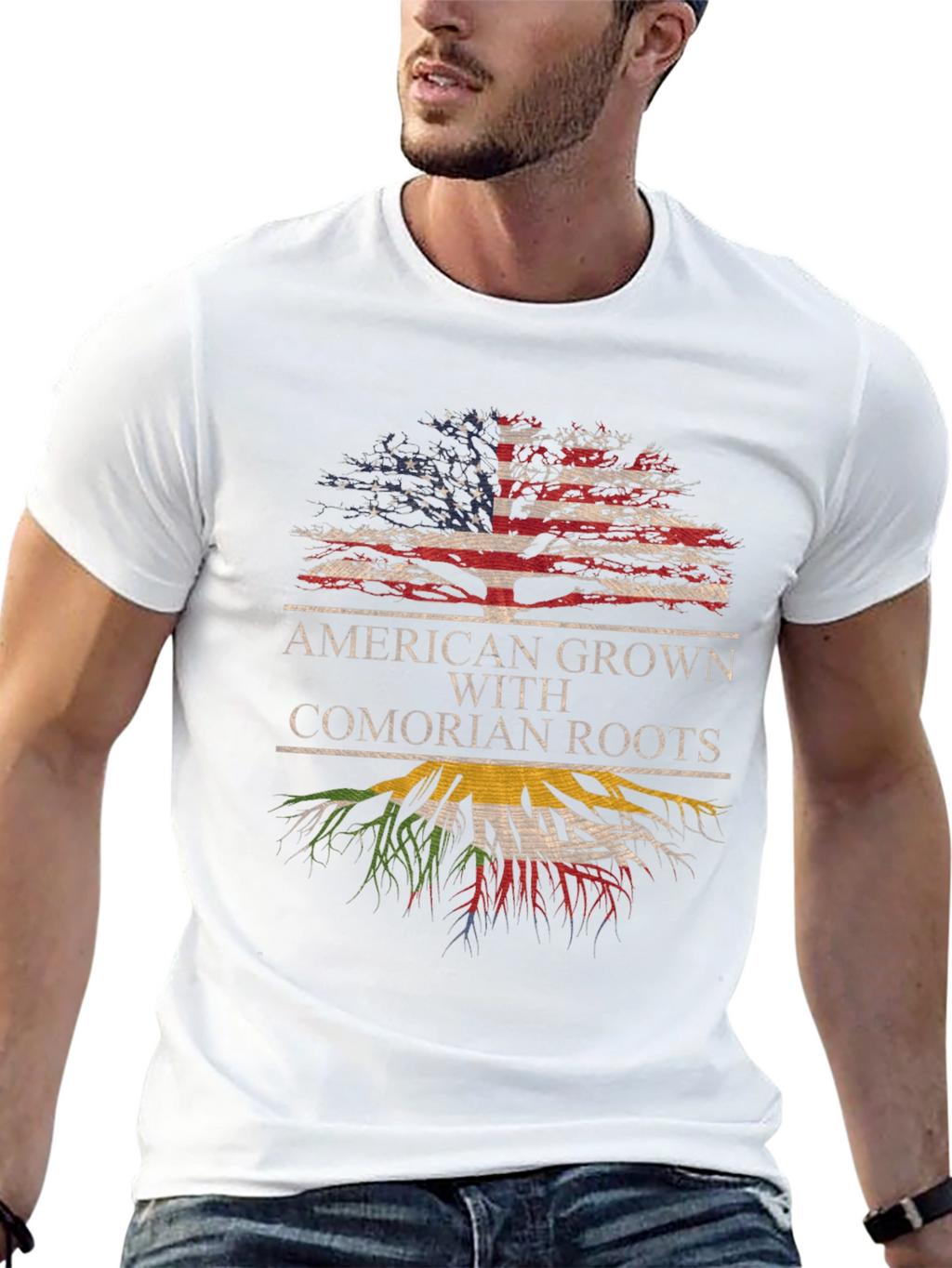 American Grown with Comorian Roots T-Shirt