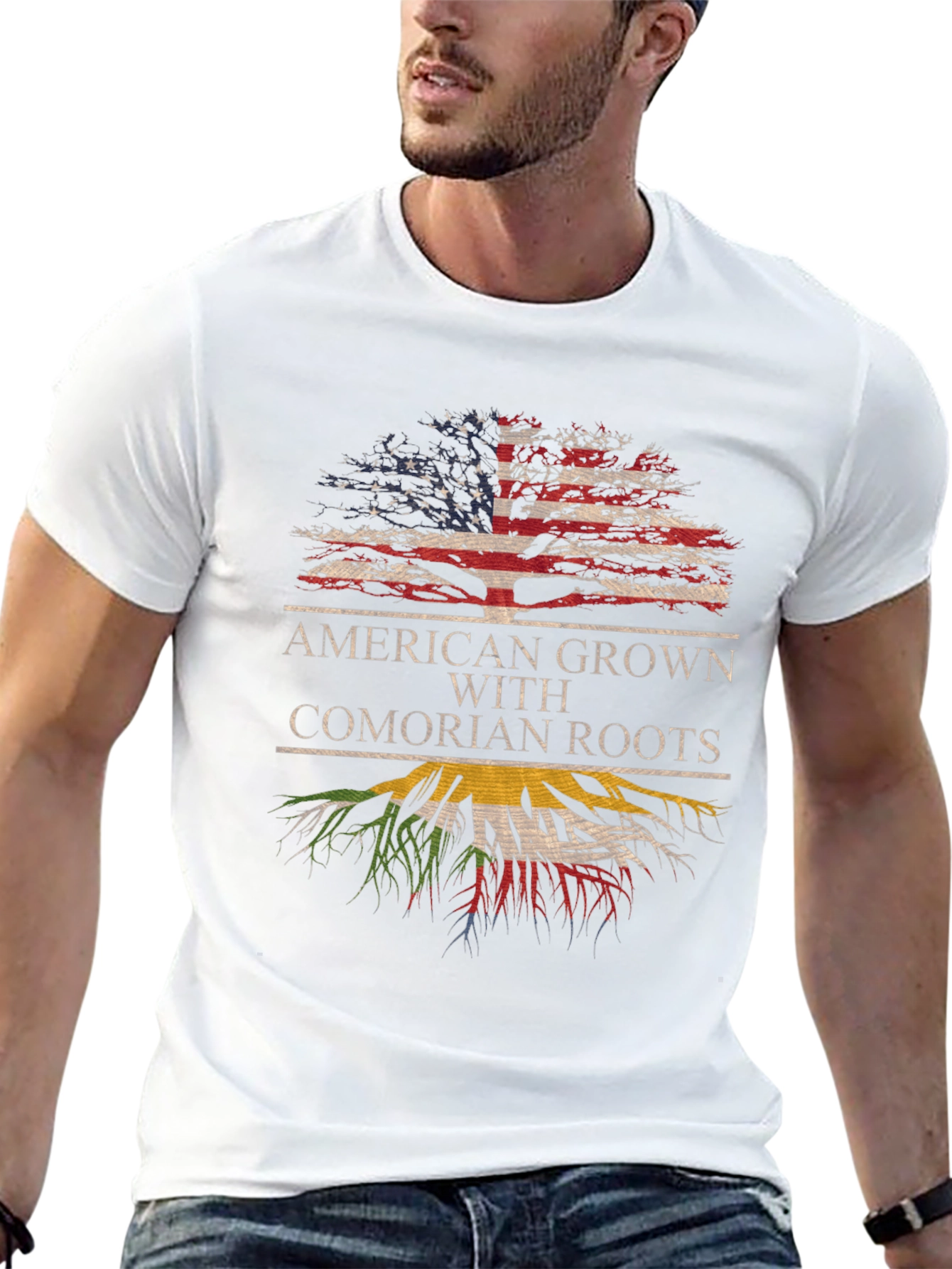 American Grown with Comorian Roots T-Shirt