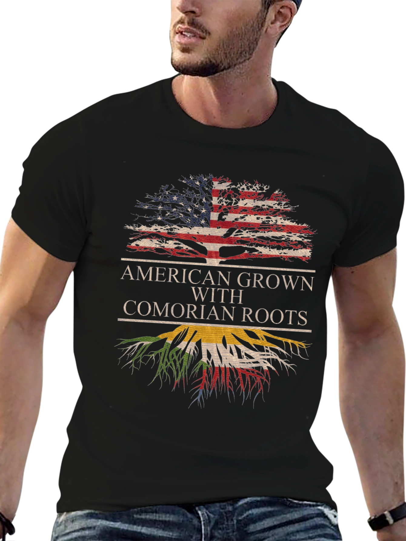 American Grown with Comorian Roots T-Shirt