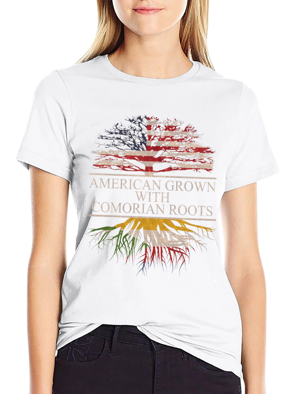 American Grown with Comorian Roots T-Shirt