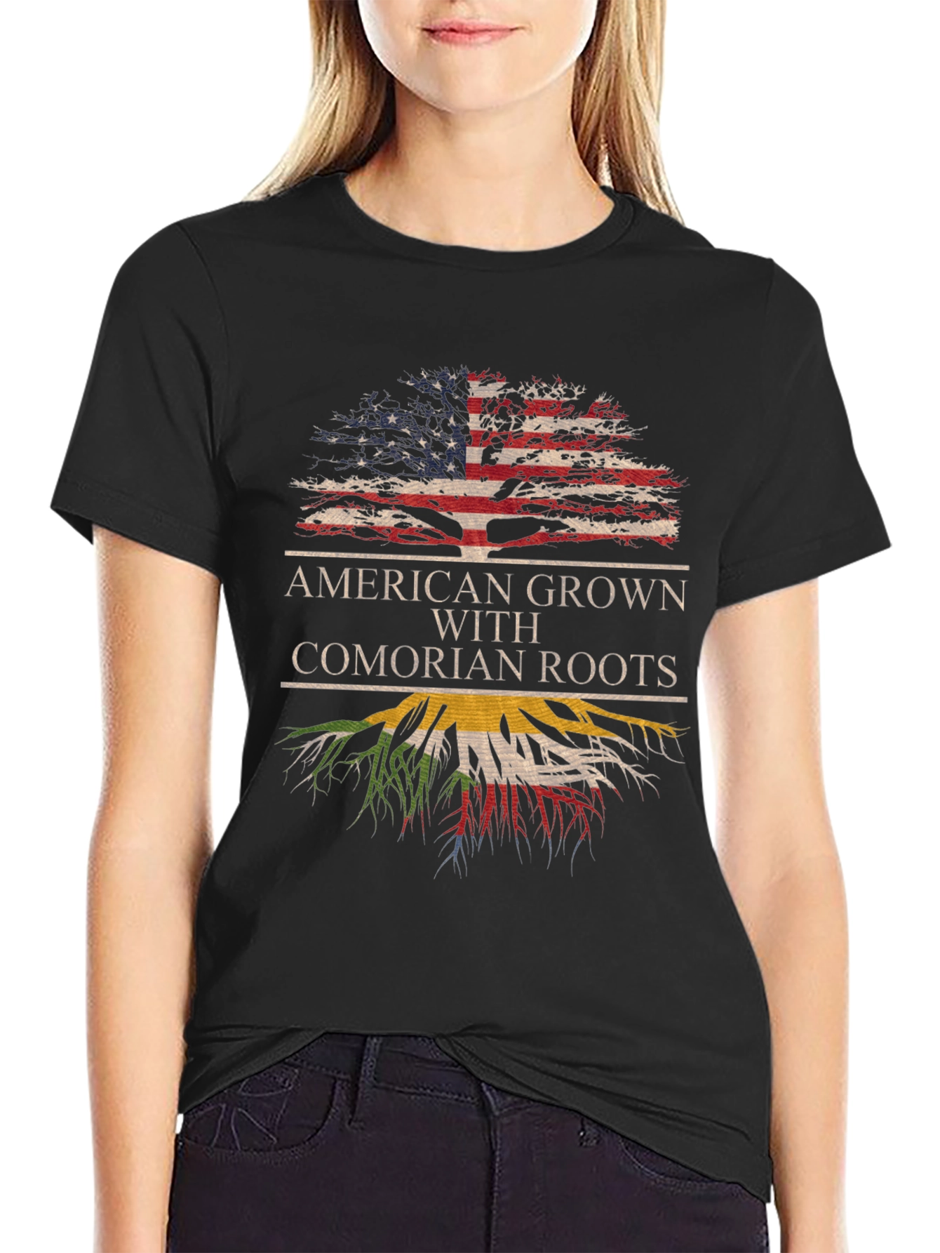 American Grown with Comorian Roots T-Shirt