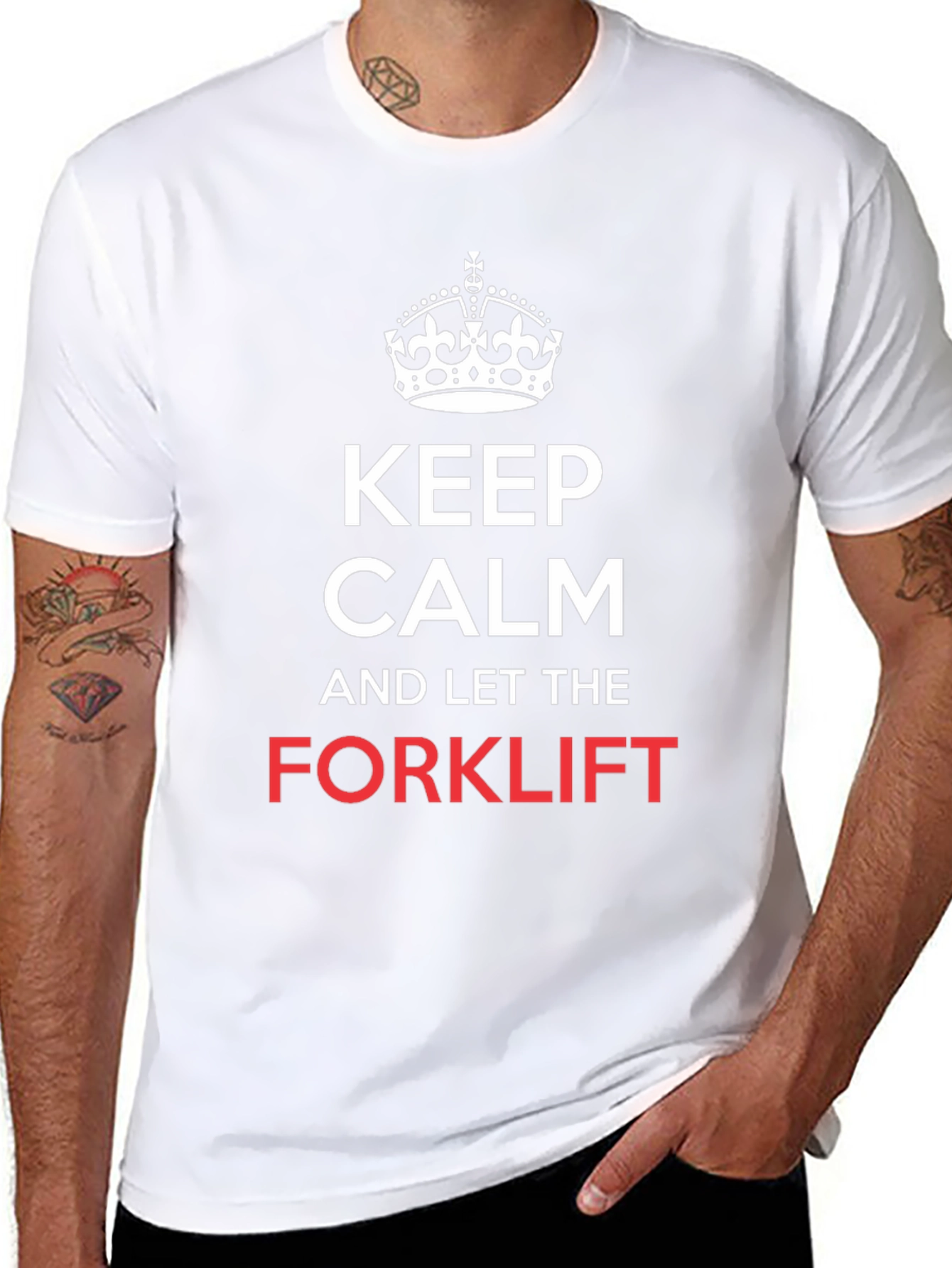 Keep Calm and Let the Forklift T-Shirt
