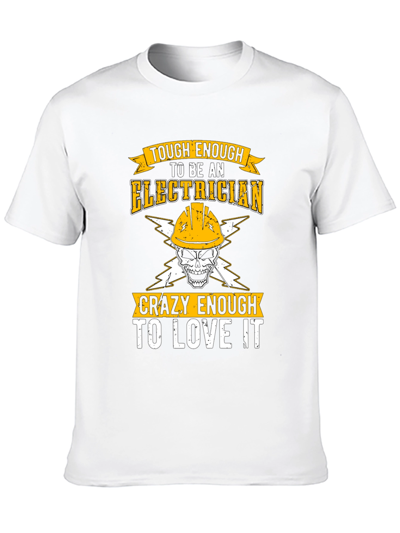 Tough Enough Electrician Graphic Tee