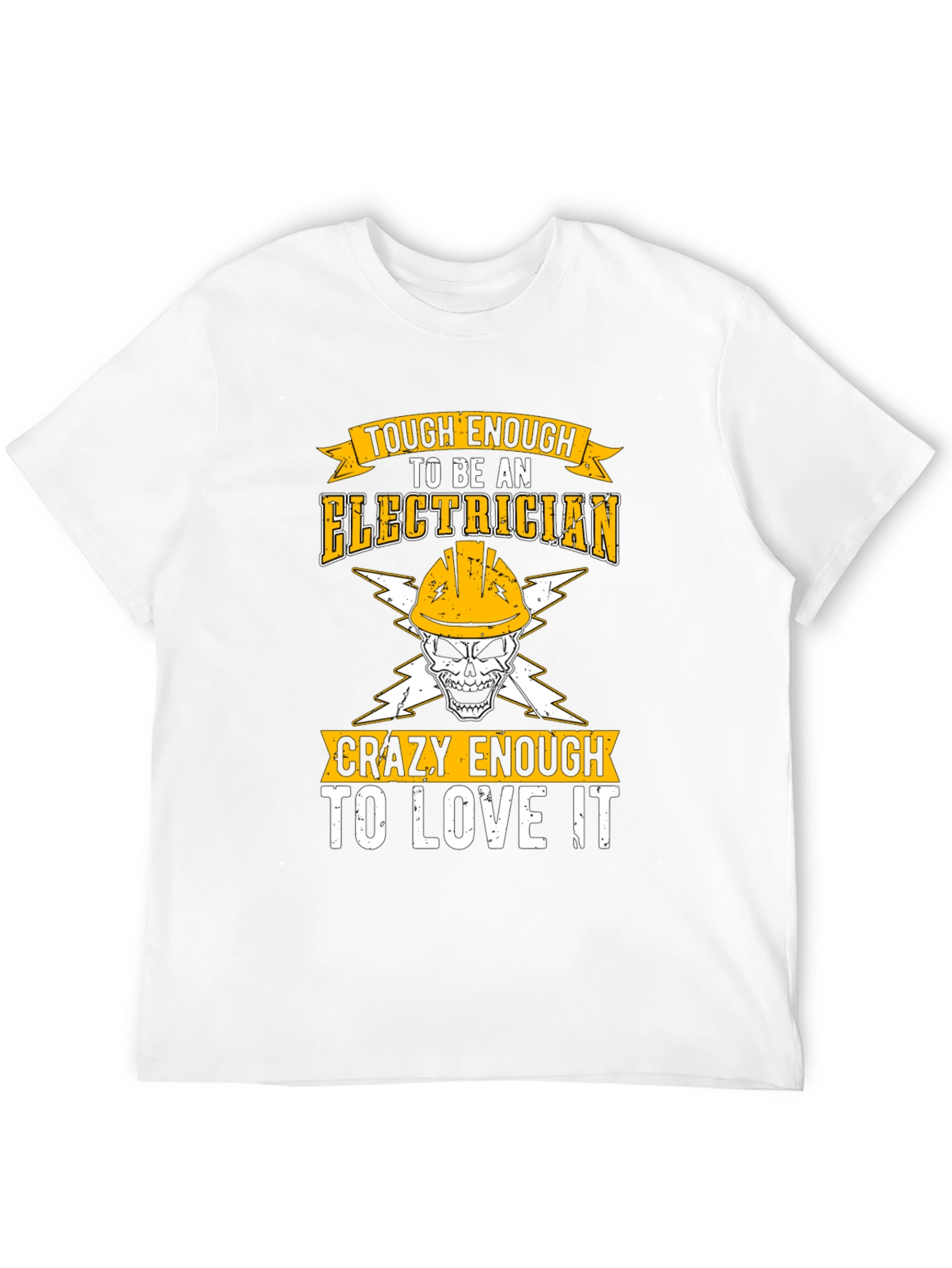 Tough Enough Electrician Graphic Tee