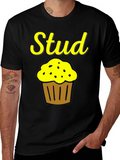 Stud Muffin Funny Graphic T-Shirt