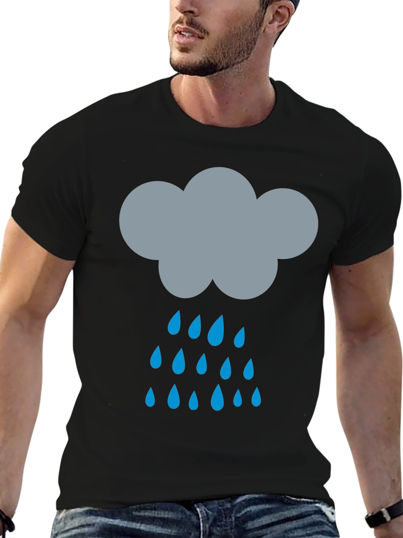 Rainy Day Cloud Graphic Tee