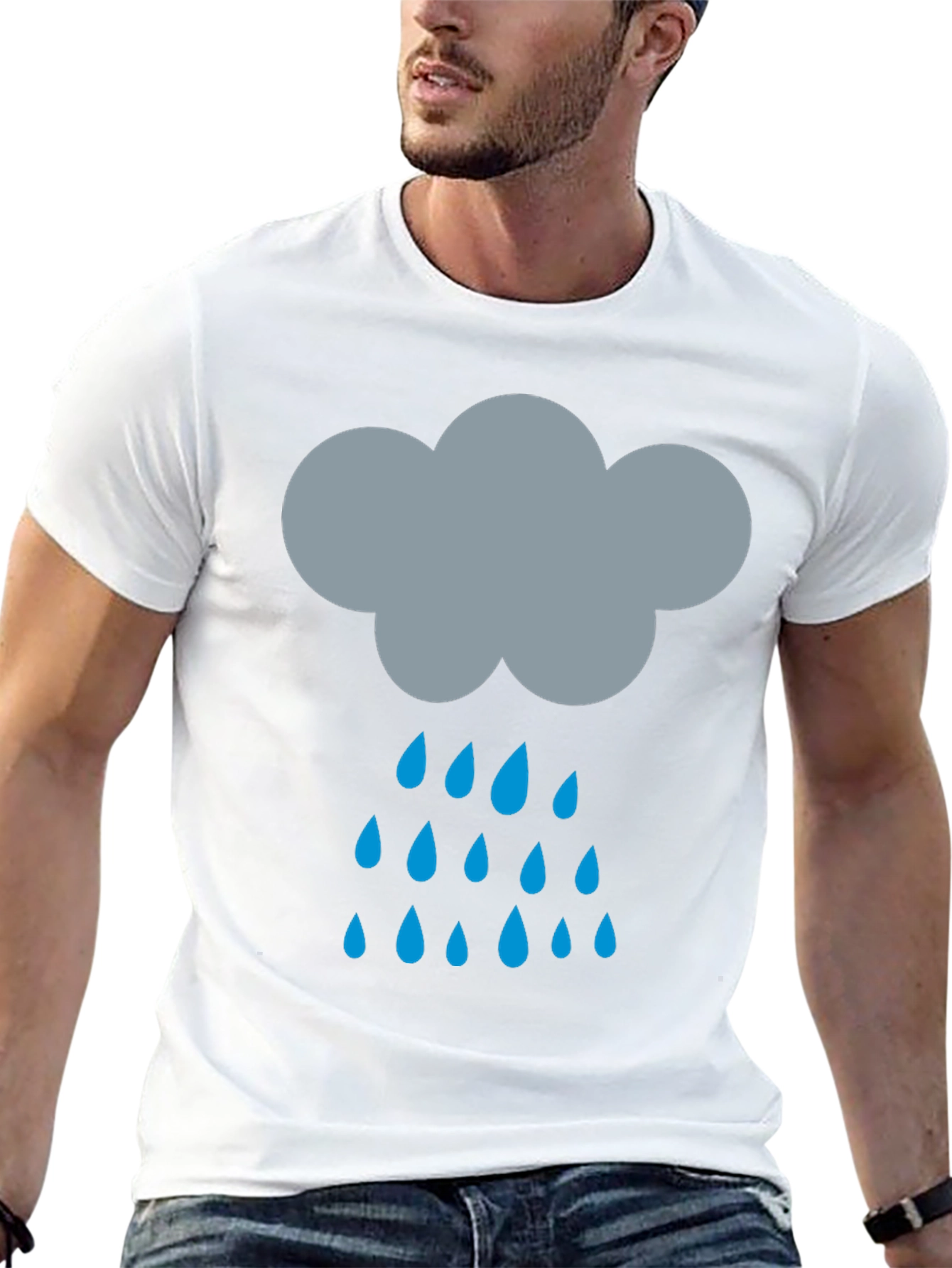 Rainy Day Cloud Graphic Tee