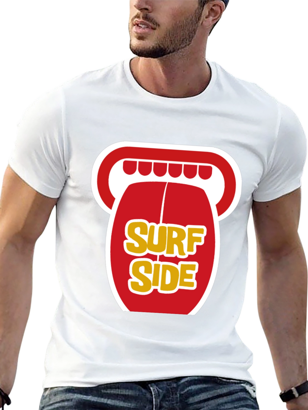 Surf Side Tongue Graphic Tee