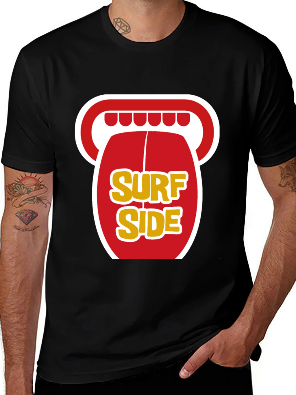 Surf Side Tongue Graphic Tee