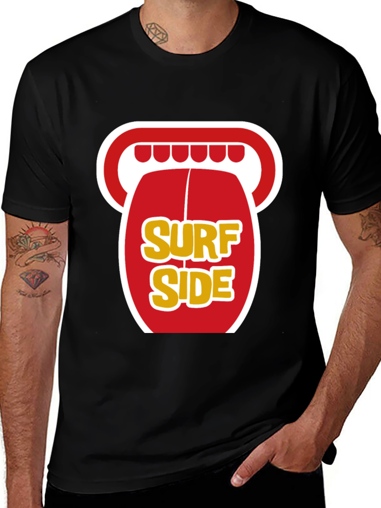 Surf Side Tongue Graphic Tee