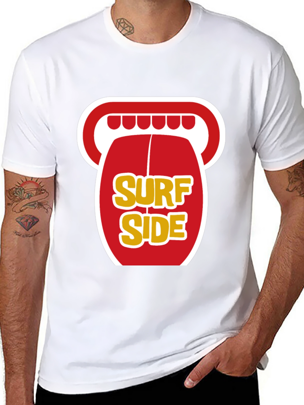 Surf Side Tongue Graphic Tee