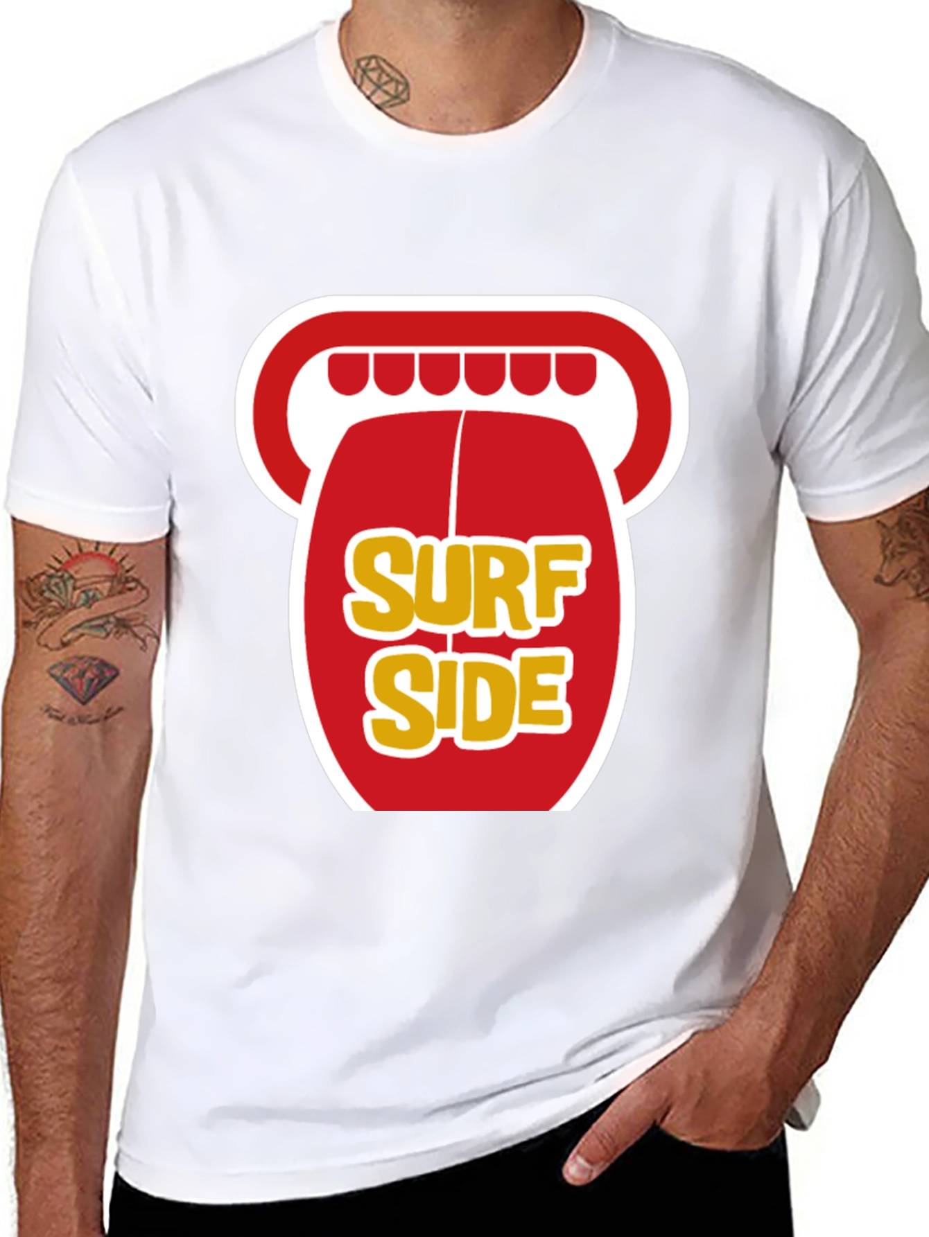 Surf Side Tongue Graphic Tee