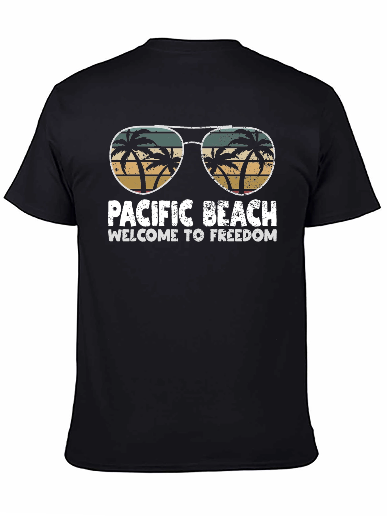 Pacific Beach T-Shirt - Welcome to Freedom