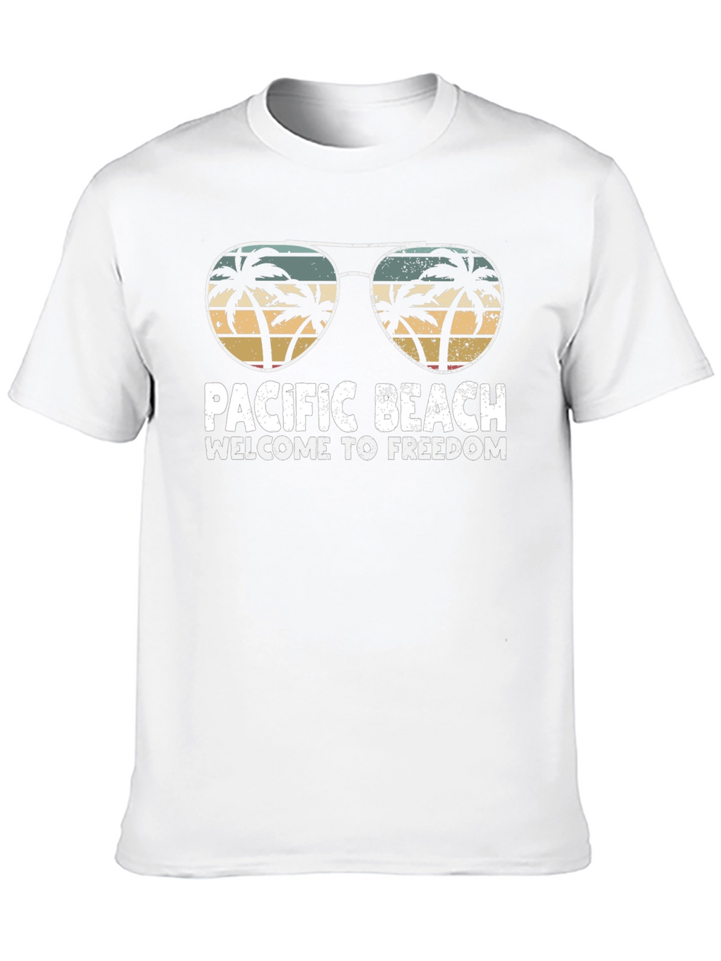 Pacific Beach T-Shirt - Welcome to Freedom