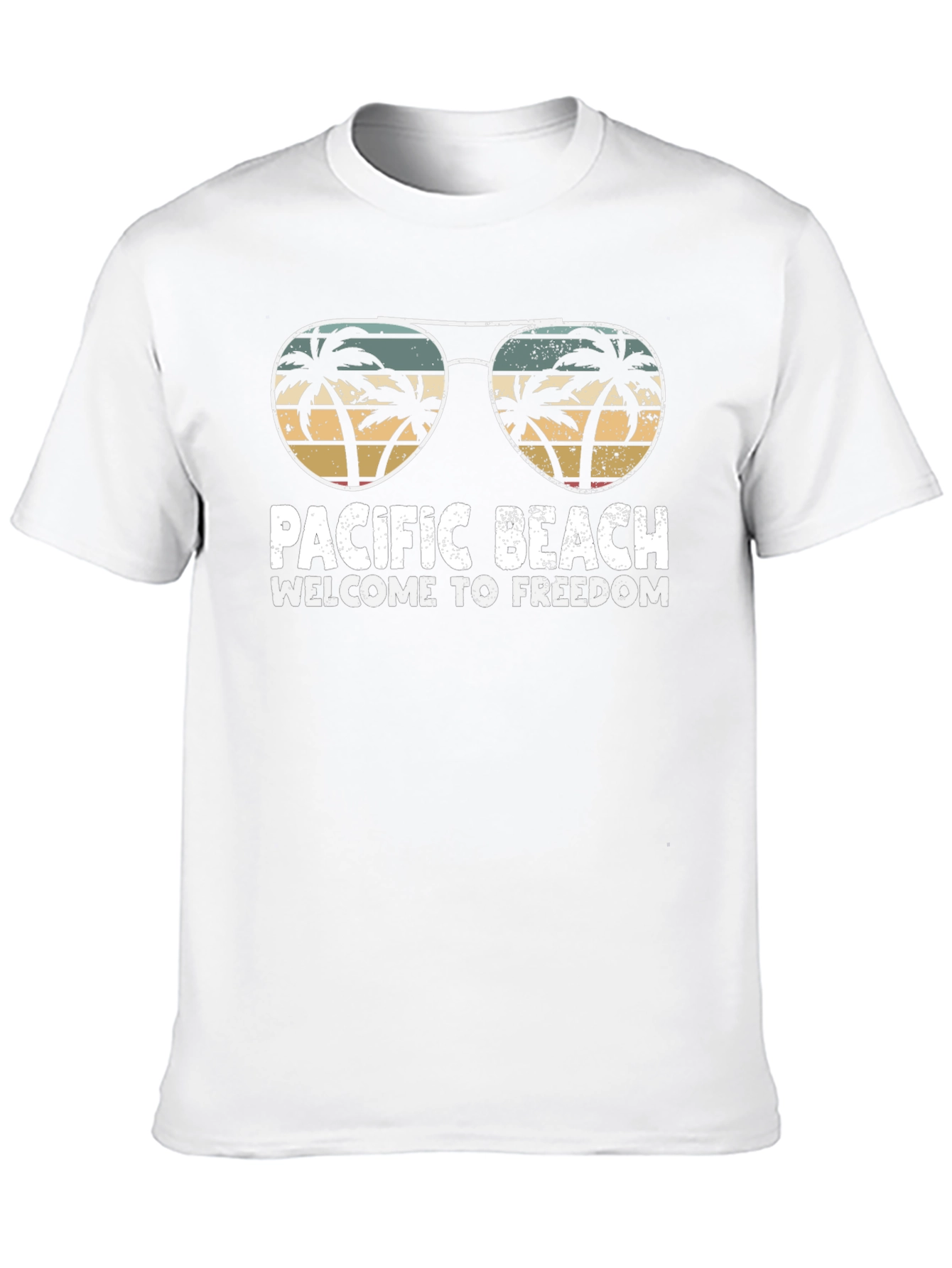 Pacific Beach T-Shirt - Welcome to Freedom
