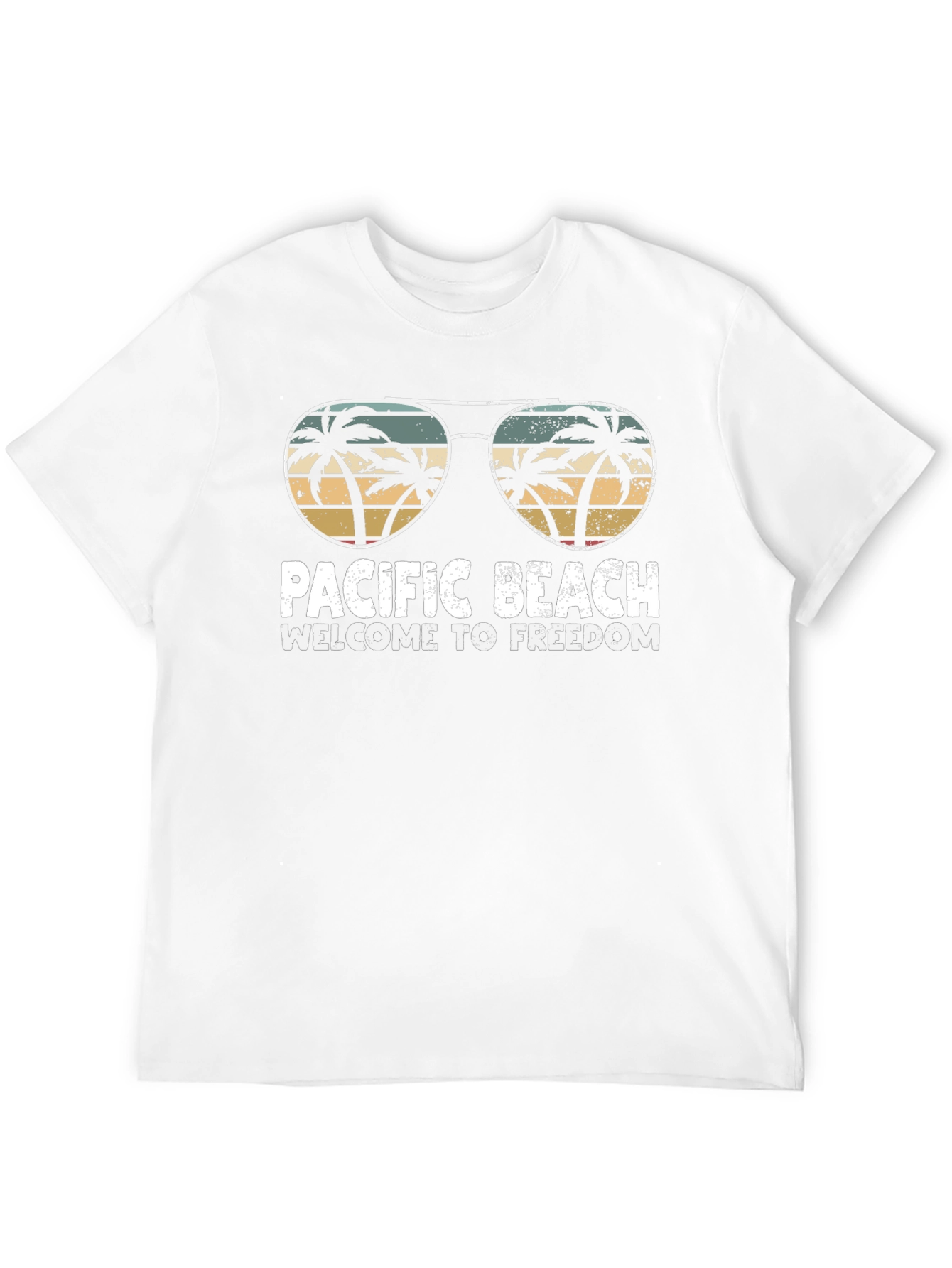 Pacific Beach T-Shirt - Welcome to Freedom