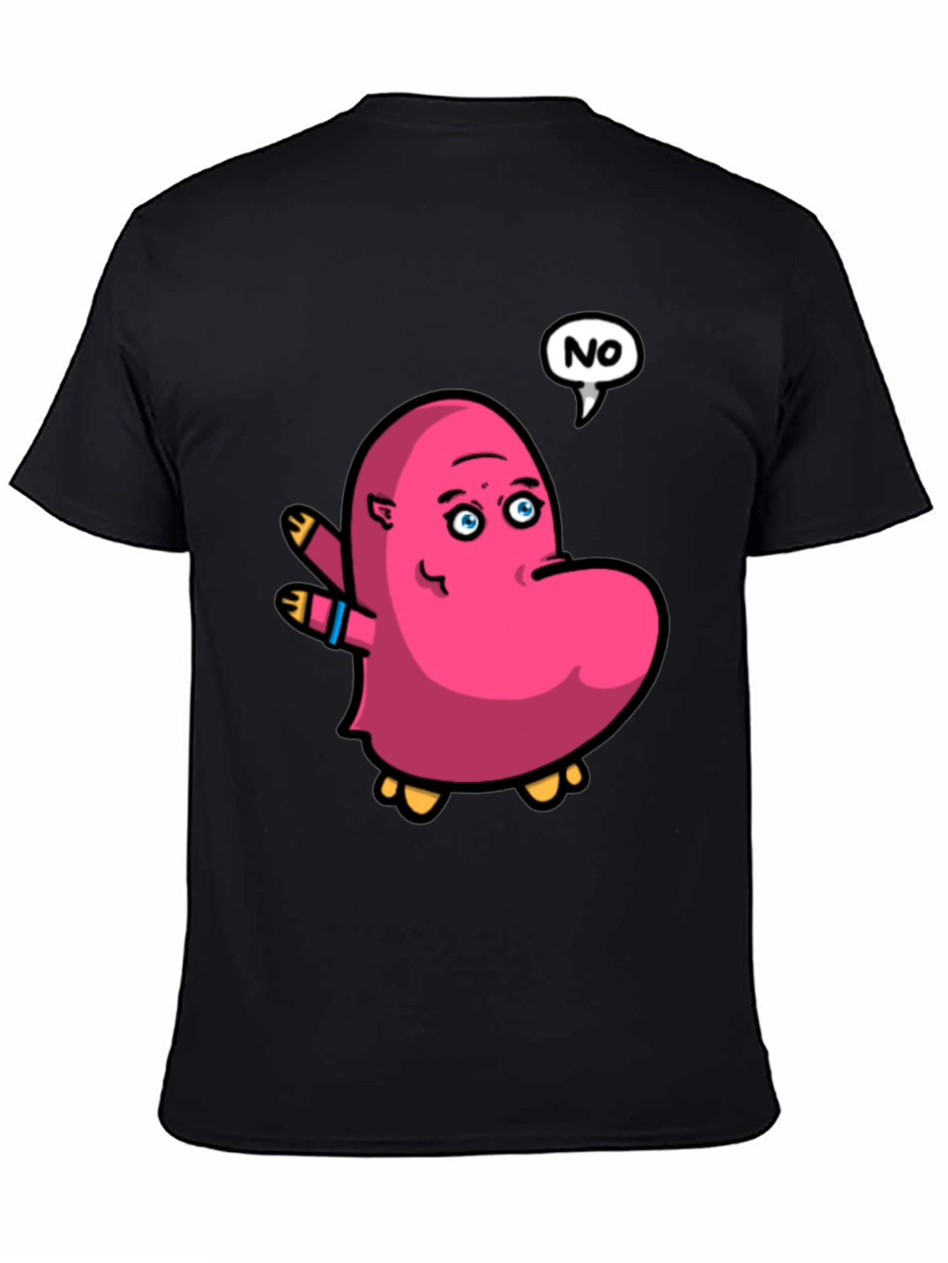 Cartoon NO Graphic Tee