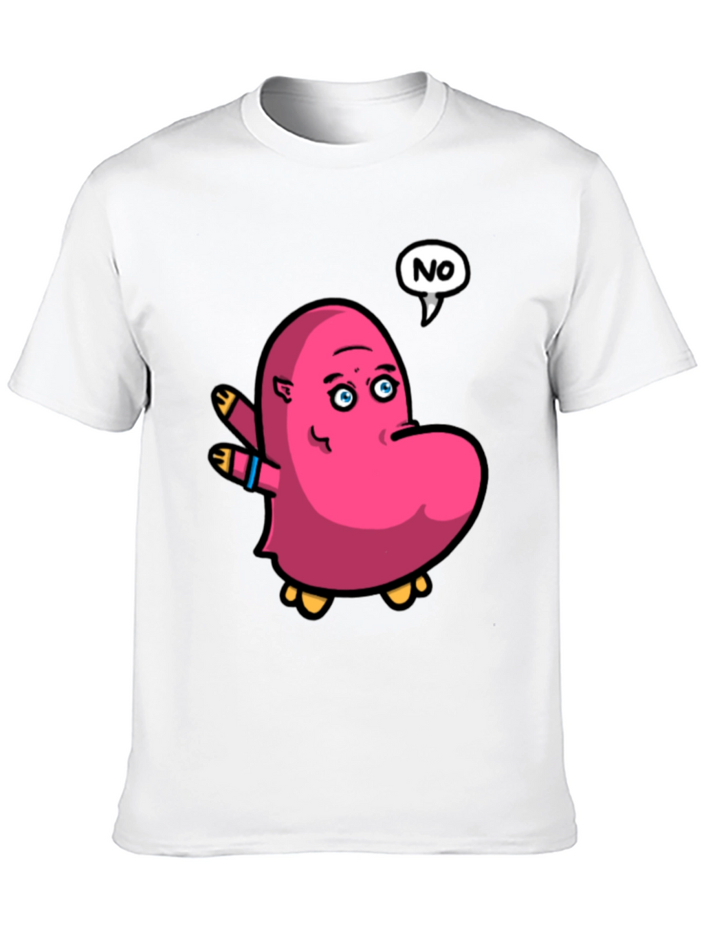 Cartoon NO Graphic Tee
