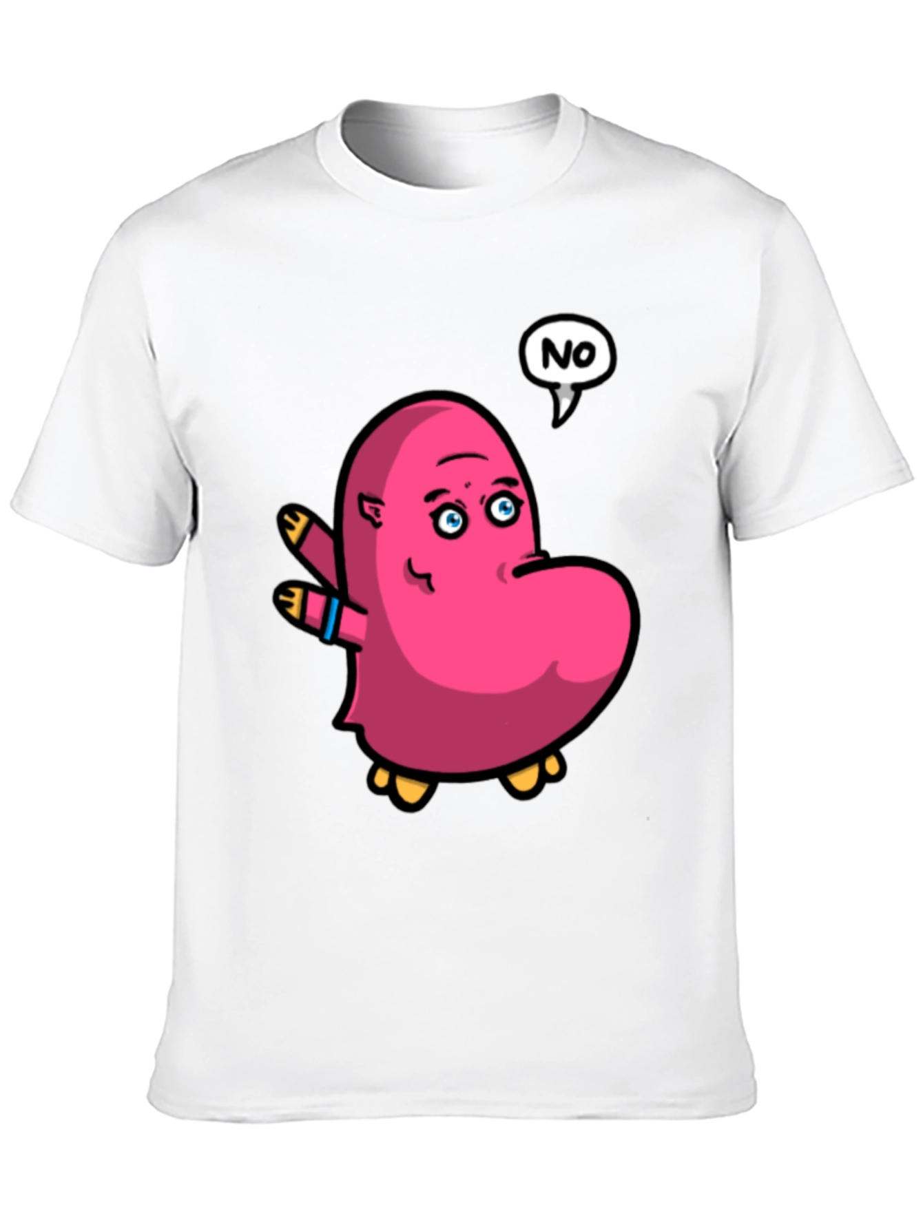 Cartoon NO Graphic Tee