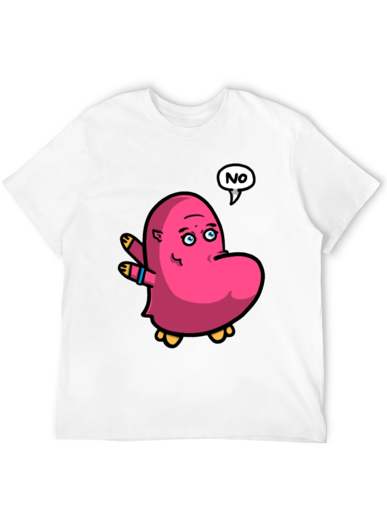 Cartoon NO Graphic Tee