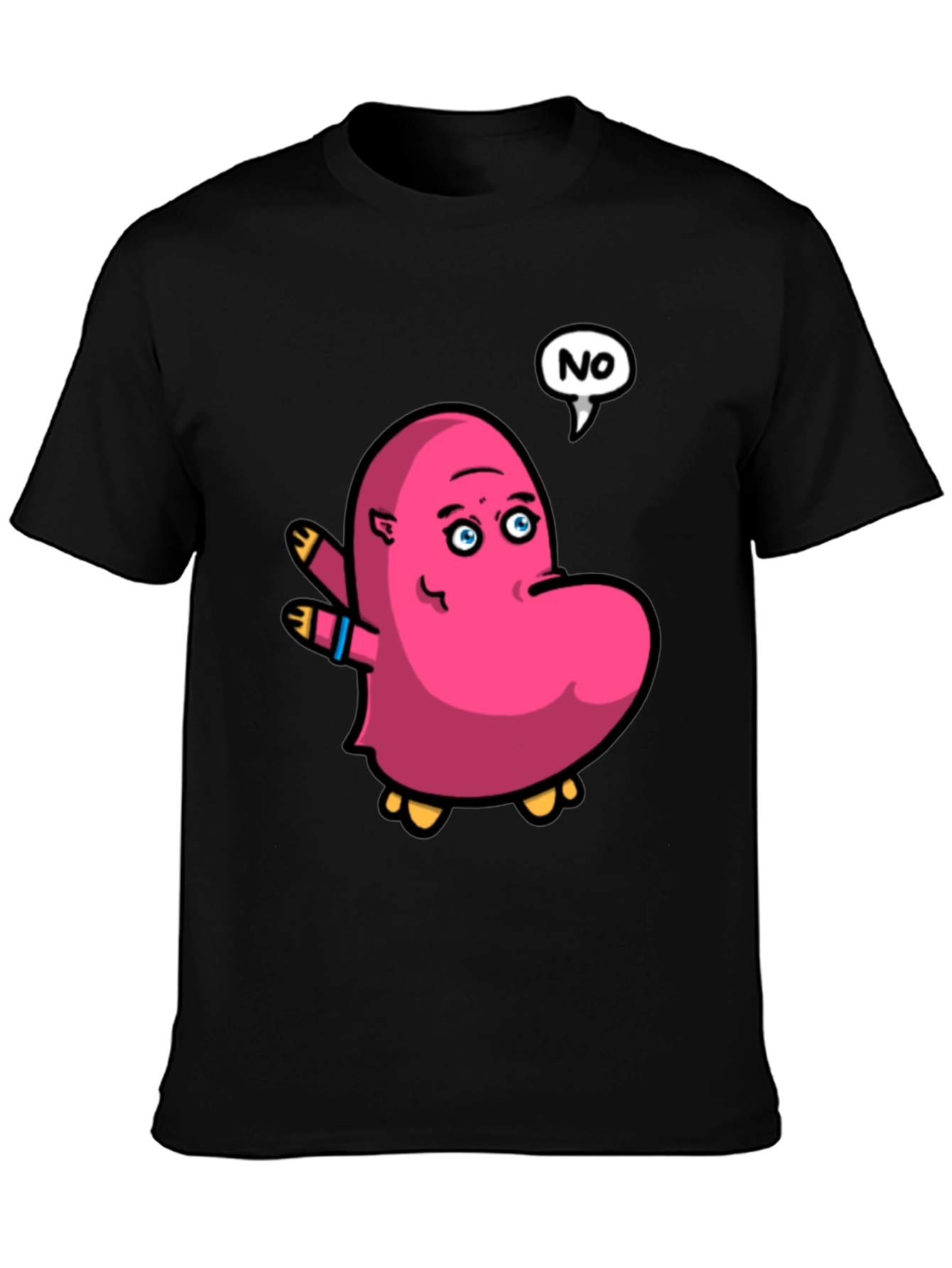Cartoon NO Graphic Tee