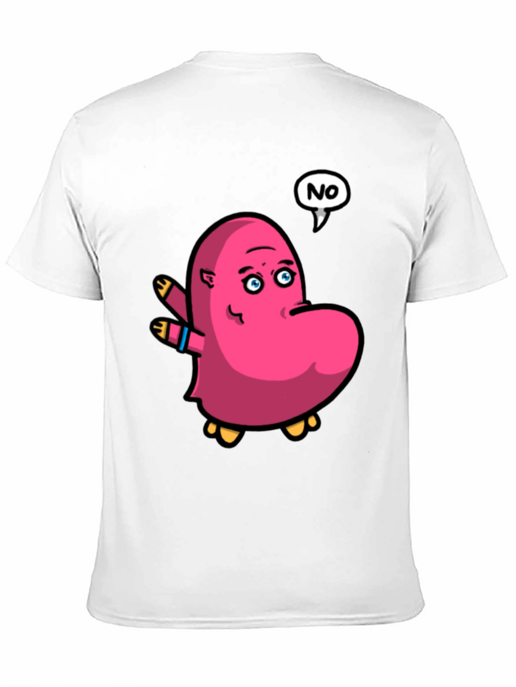 Cartoon NO Graphic Tee