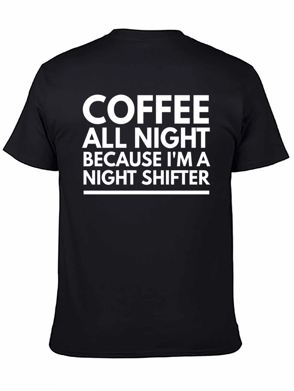 Coffee All Night Night Shifter Tee