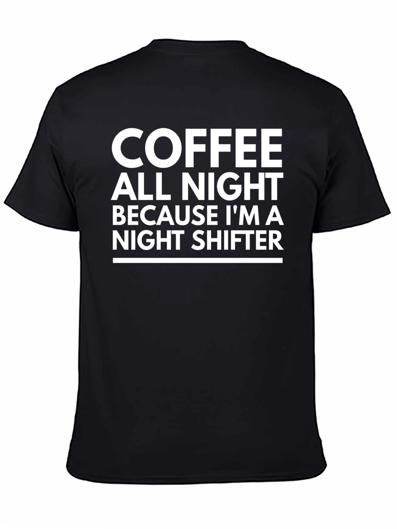 Coffee All Night Night Shifter Tee