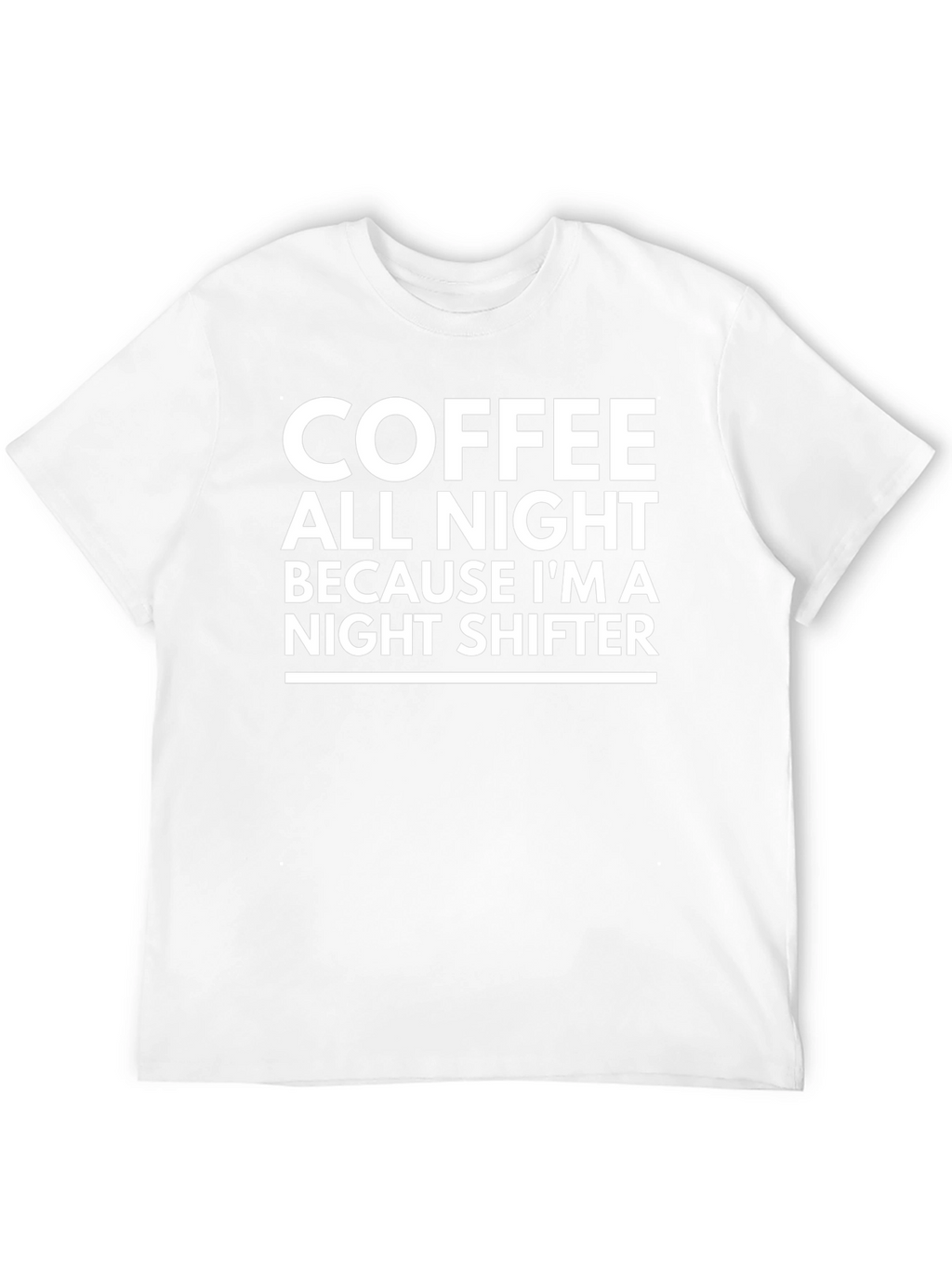 Coffee All Night Night Shifter Tee