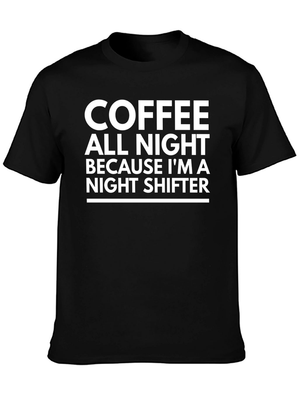 Coffee All Night Night Shifter Tee