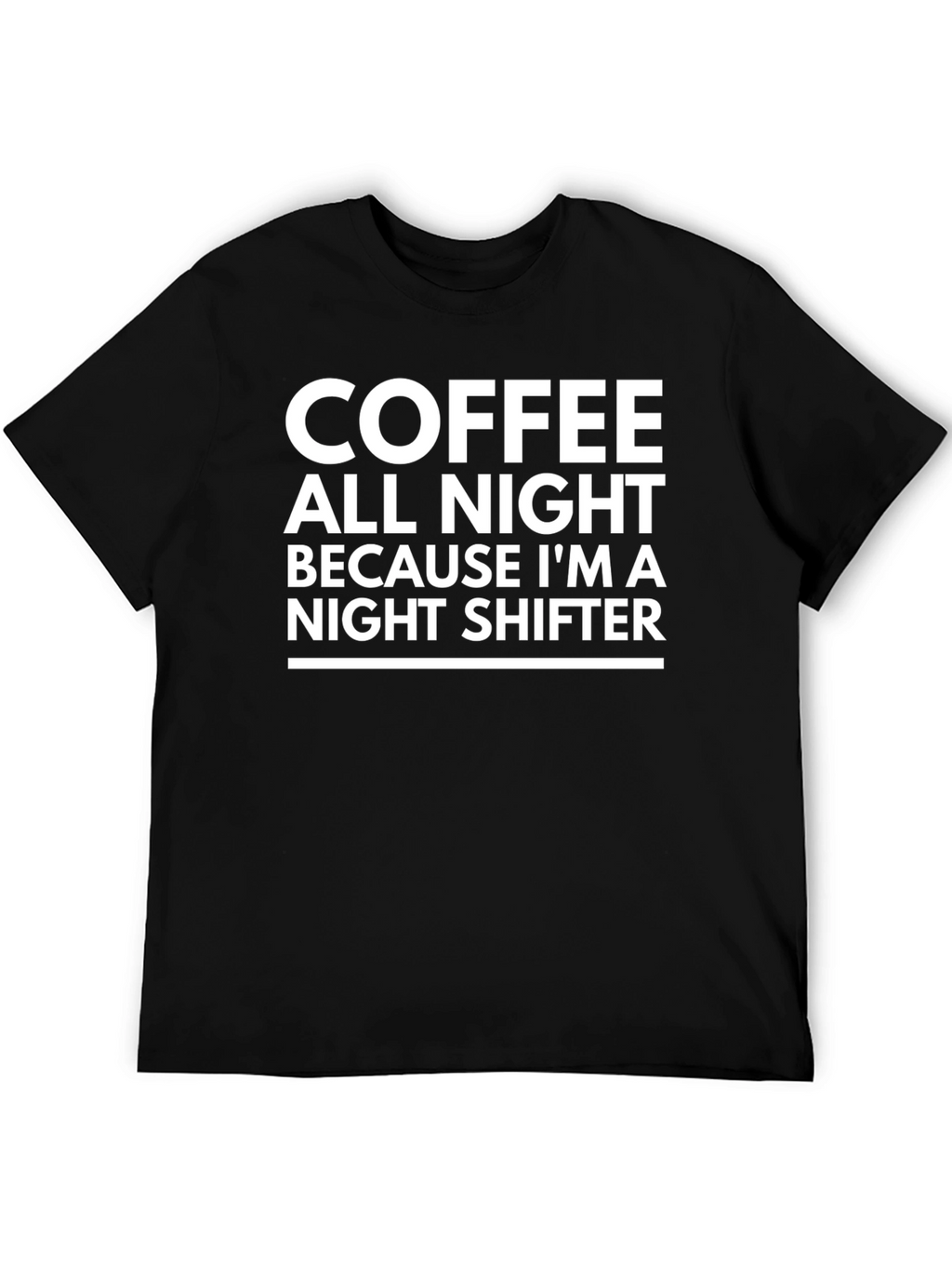 Coffee All Night Night Shifter Tee