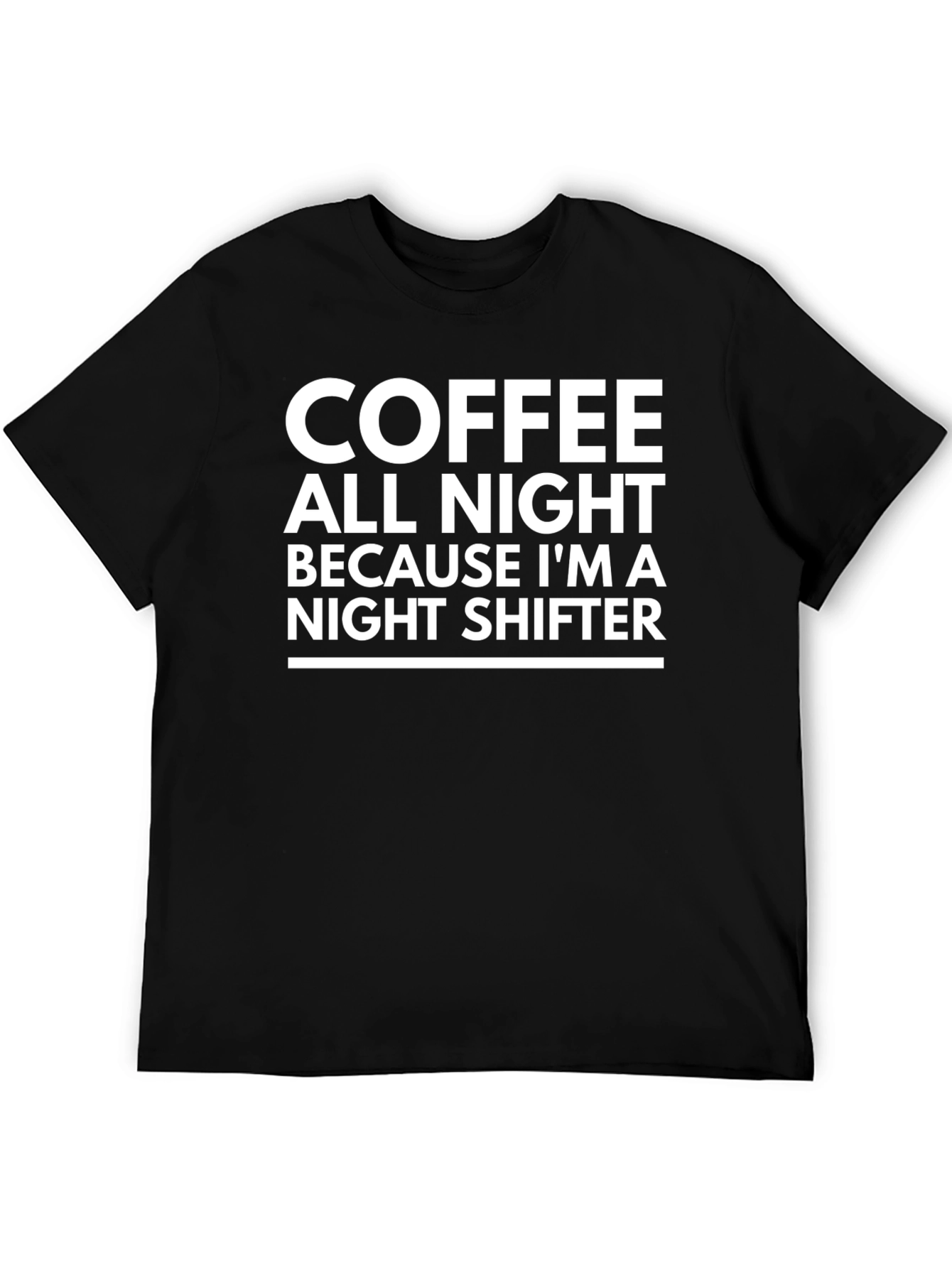 Coffee All Night Night Shifter Tee
