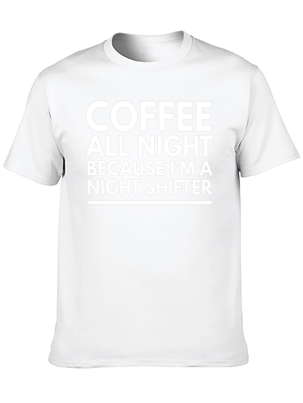Coffee All Night Night Shifter Tee