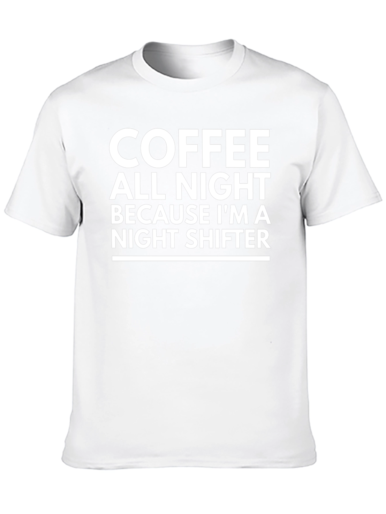 Coffee All Night Night Shifter Tee