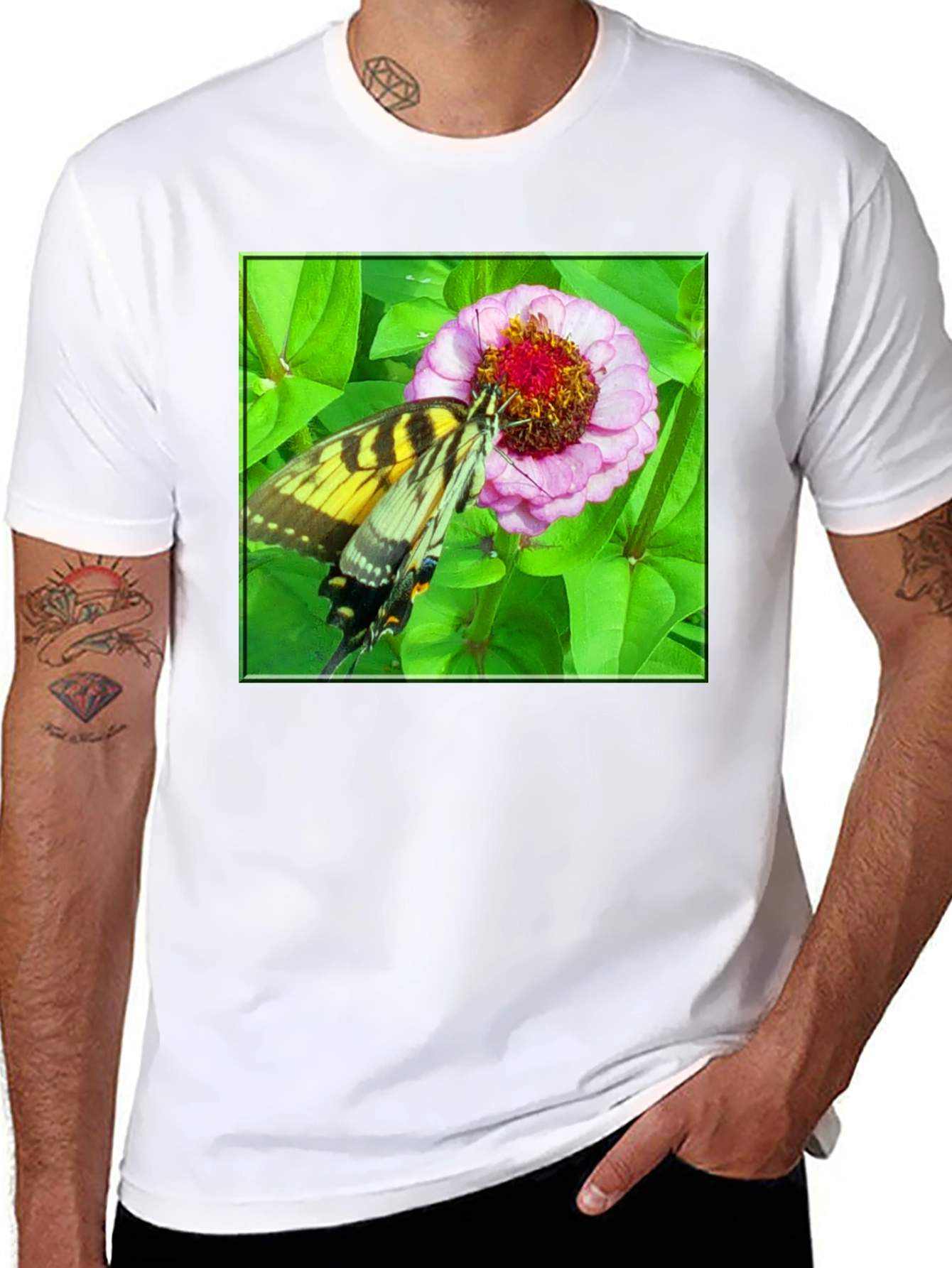 Butterfly Flower T-Shirt