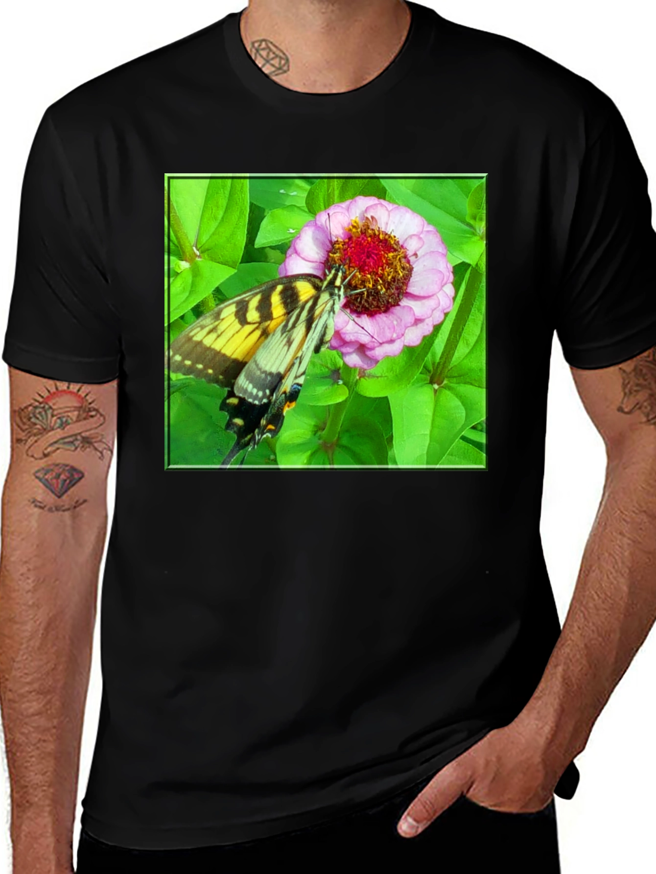 Butterfly Flower T-Shirt