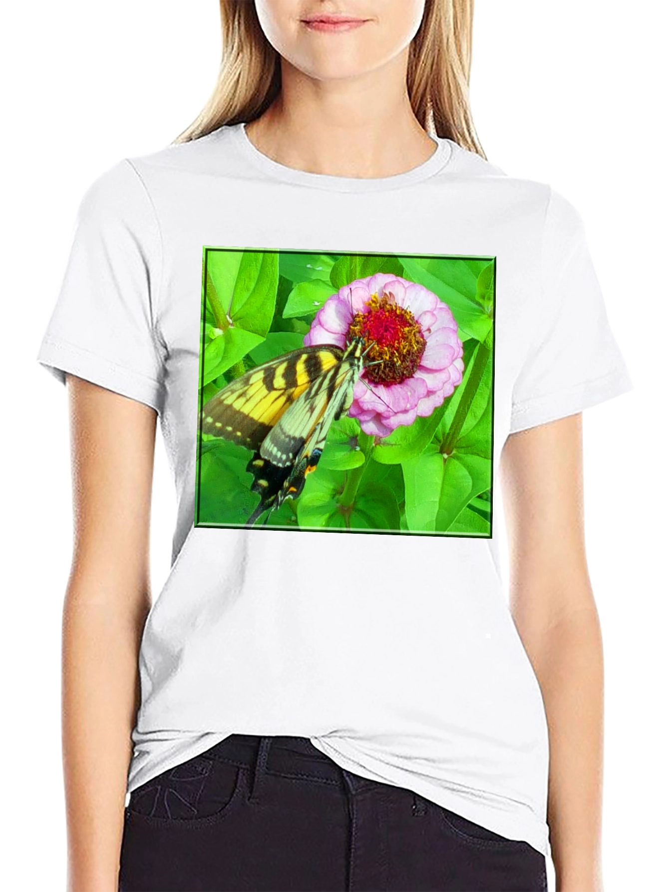 Butterfly Flower T-Shirt