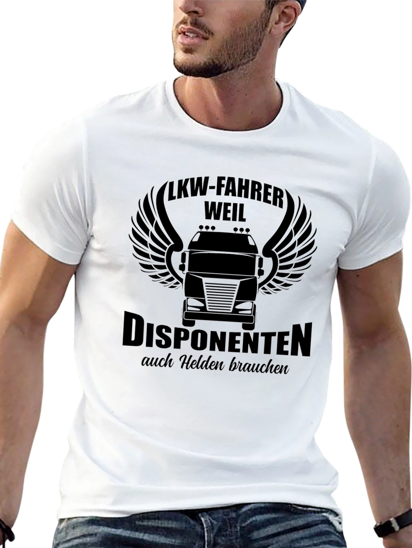 Truck Driver T-Shirt - Disponenten auch Helden brauchen